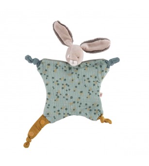 Comforter, jucarie bebe senzoriala Iepuras salvie, Moulin Roty - Jucării bebeluși