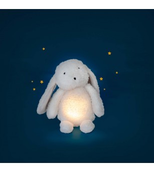 Iepuras plus cu lumina de veghe pentru bebelusi, Moulin Roty - Jucării bebeluși Iepuras plus cu lumina de veghe pentru bebelusi, Moulin Roty - Jucării bebeluși