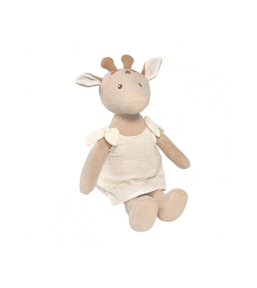 Girafa Leoni din bumbac organic, Egmont Toys - Jucării bebeluși
