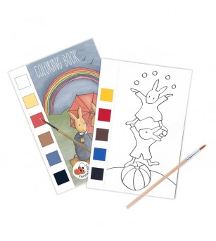 Joc creativ Carte de colorat cu acuarela, Egmont Toys - Art and crafts