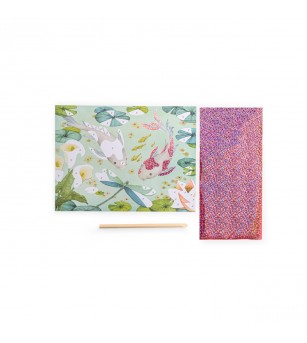 Joc creativ Planse fantastice Rosalies, Moulin Roty - Planșe de răzuit