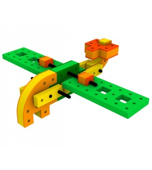 Joc de construit cu blocuri Explorer, Bakoba - Jocuri construcție