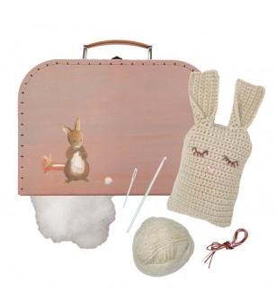 Joc creativ de crosetat iepuras, Egmont Toys - Art and crafts