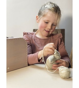 Joc creativ de crosetat iepuras, Egmont Toys - Art and crafts