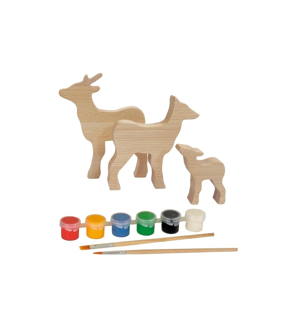 Joc creativ de pictat Familia de caprioare, Egmont Toys - Art and crafts