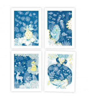 Atelier creativ In lumina lunii, Djeco - Art and crafts