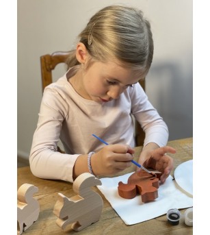 Joc creativ de pictat Familia de veverite, Egmont Toys - Art and crafts