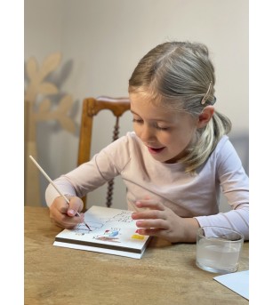 Joc creativ Magneti de colorat cu acuarela, Egmont Toys - Art and crafts