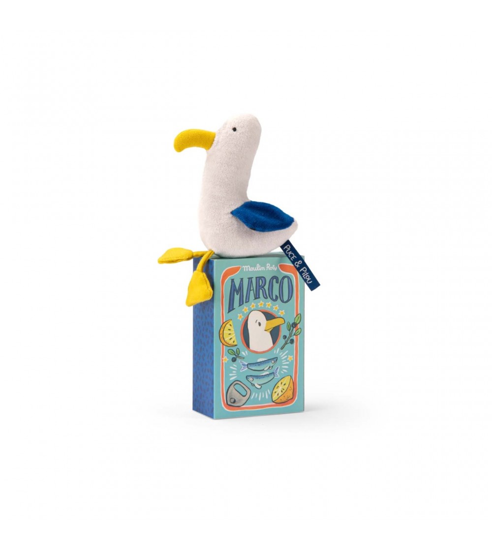 Jucarie bebe Pescarusul Marco, Moulin Roty - Jucării bebeluși