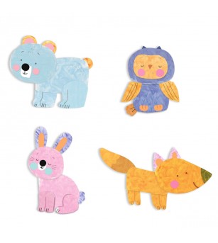 Joc creativ de pictat pentru cei mici Explorare prin Culoare, Djeco - Art and crafts
