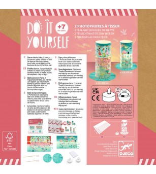 Joc creativ DIY Dansul licuricilor, Djeco - Art and crafts