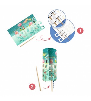 Joc creativ DIY Dansul licuricilor, Djeco - Art and crafts