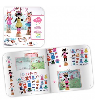 Joc creativ Mica garderoba, Djeco - Art and crafts