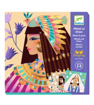 Joc creativ Portrete, Djeco - Art and crafts