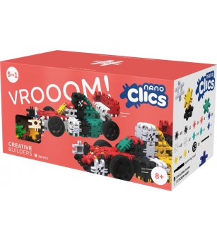 Nano Clics Pentru constructori creativi 250 piese, Clicformers - Jocuri construcție