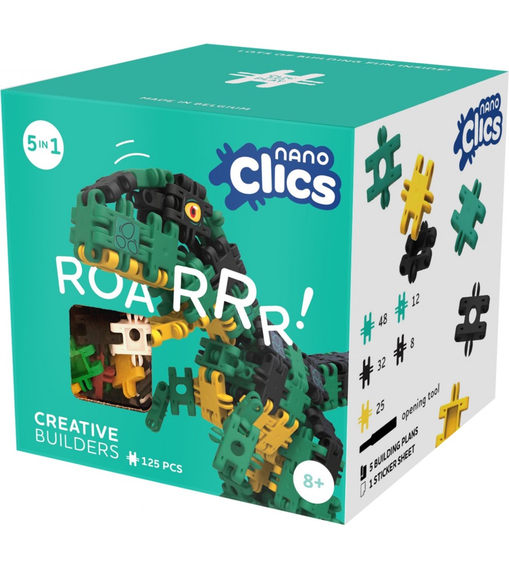 Nano Clics Pentru micii constructori creativi, Clicformers - Jocuri construcție