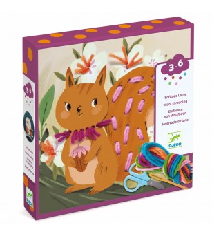 Joc de creatie Introducere in broderie, Djeco - Art and crafts