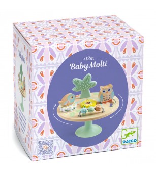 Jucarie bebe Mini centru de activitati BabyMolti, Djeco - Jucării bebeluși