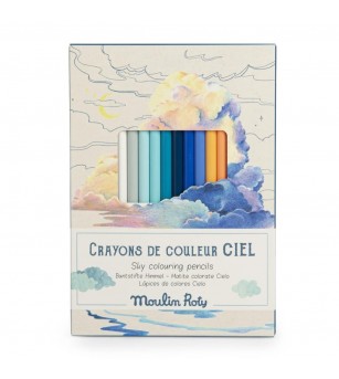 Set de colorat Culorile cerului, Moulin Roty - Pictura și desen