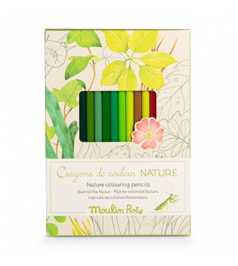 Set de colorat Natura, Moulin Roty - Pictura și desen