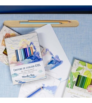 Set de colorat Natura, Moulin Roty - Pictura și desen