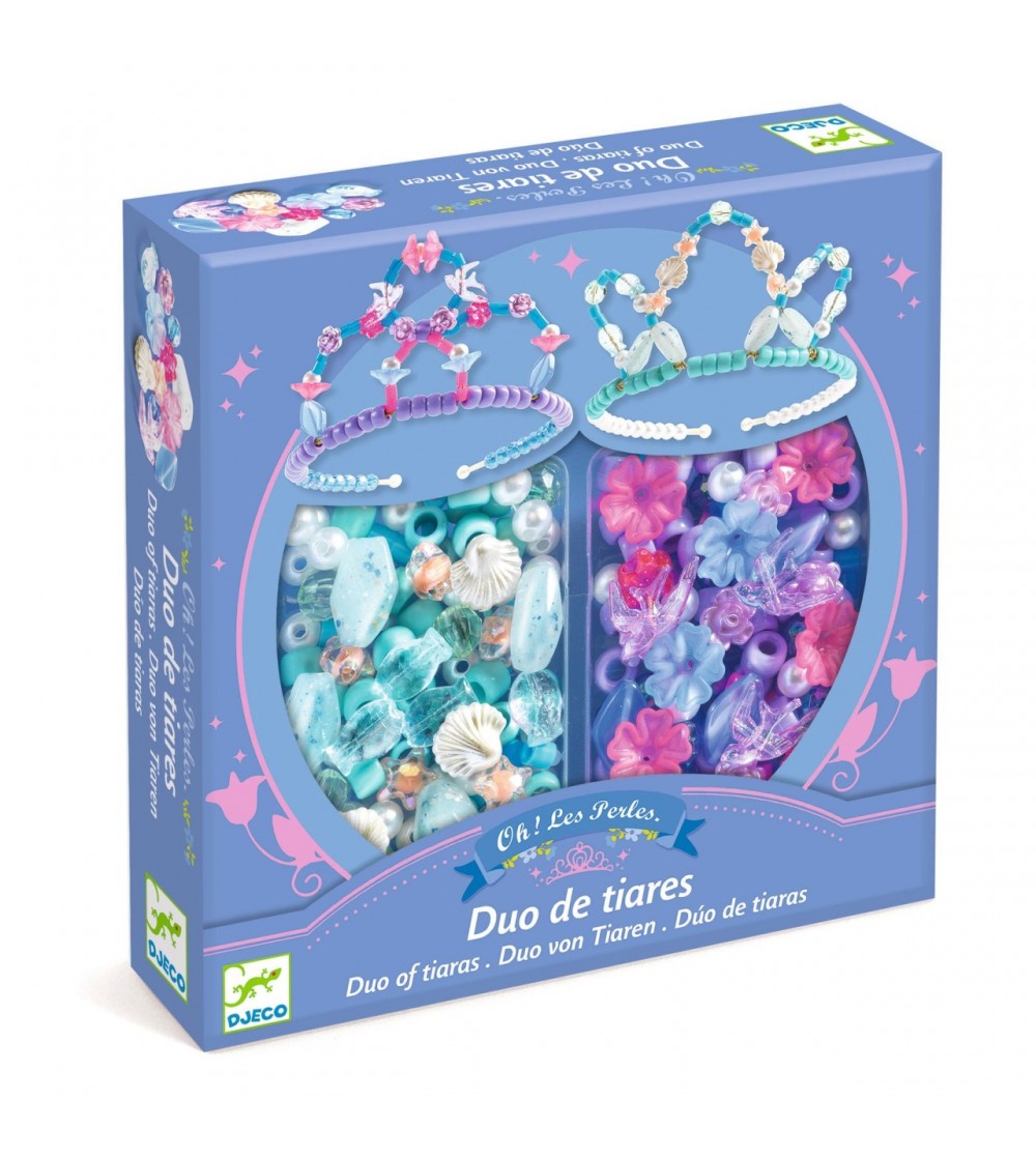 Set creativ diademe printese, Djeco - Art and crafts
