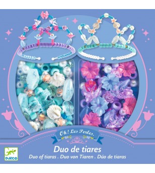 Set creativ diademe printese, Djeco - Art and crafts