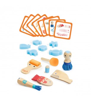 Set de instrumente pentru pictura creativa, Djeco - Art and crafts