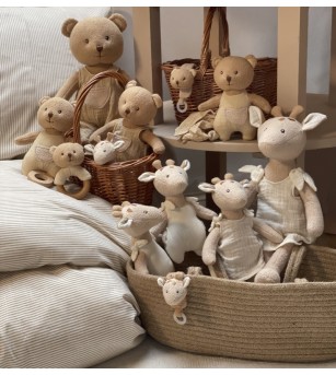Ursuletul mare Marcel din bumbac organic, Egmont Toys - Jucării bebeluși