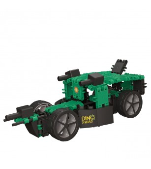 Joc de construit Clics Lumea dinozaurilor 6 in 1, Clicstoys - Jocuri construcție