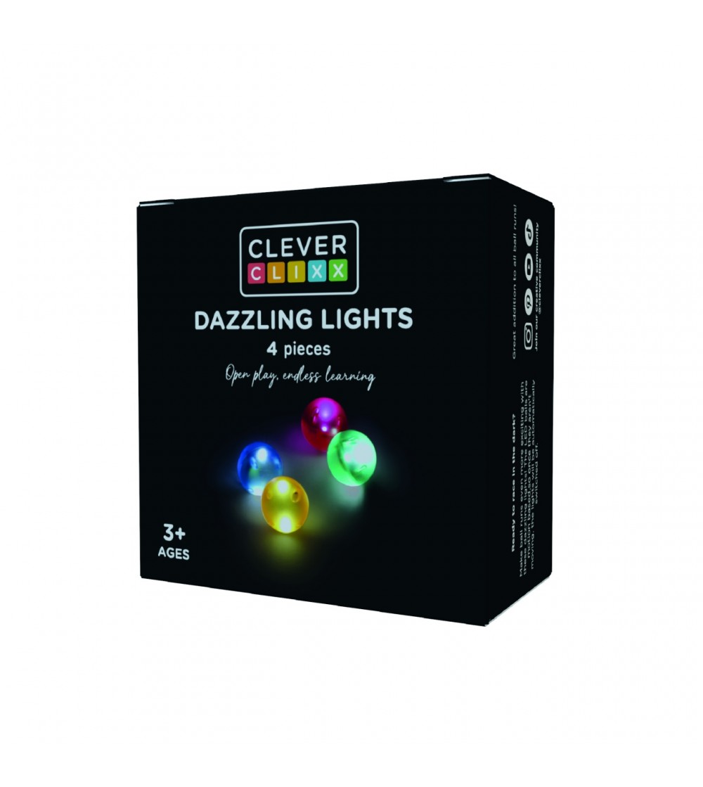 Set Bile Luminoase, Dazzling Lights 4 piese, Cleverclixx - Acasa