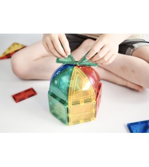 Set magnetic de construit Dome 47 piese, Cleverclixx - Acasa