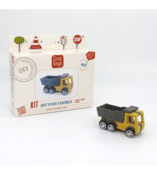 Set de constructie vehicul de santier Basculanta Ben, Croc toys - Vehicule de jucărie
