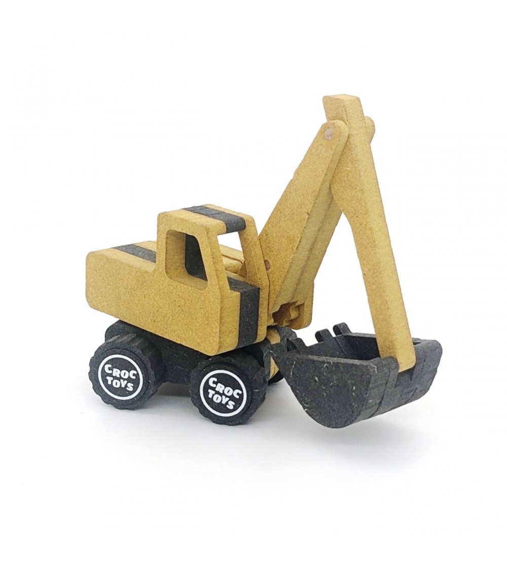 Set de constructie vehicul de santier Excavatorul Frederic, Croc toys - Vehicule de jucărie