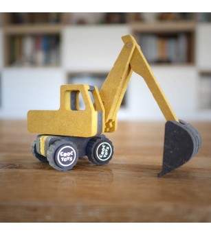Set de constructie vehicul de santier Excavatorul Frederic, Croc toys - Vehicule de jucărie