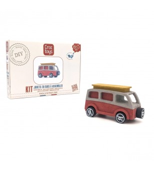 Set de constructie vehicul camper Charlie, Croc toys - Vehicule de jucărie