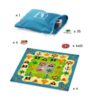 Joc de societate Piratrix, Djeco - Jocuri de masă Joc de societate Piratrix, Djeco - Jocuri de masă