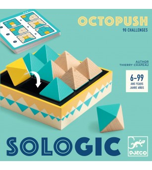 Joc de logica OctoPush, Djeco - Jocuri logică