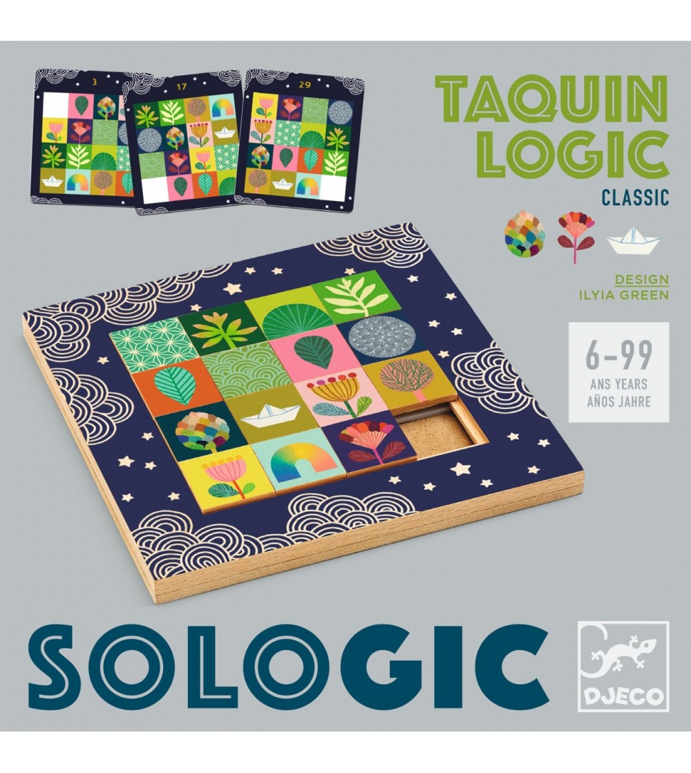 Joc de logica Taquin, Djeco - Jocuri logică