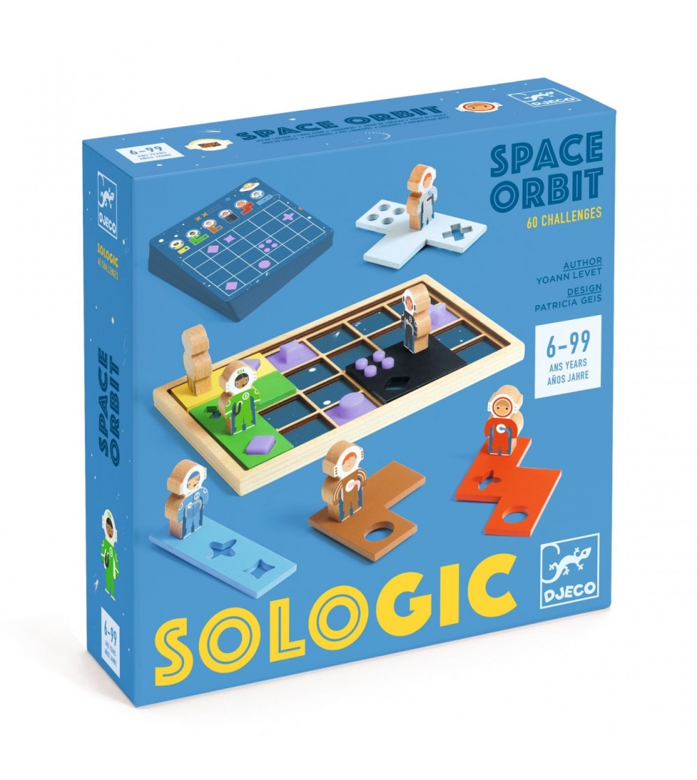 Joc de logica Orbita spatiala, Djeco - Jocuri logică
