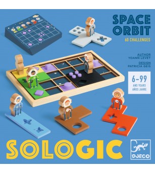 Joc de logica Orbita spatiala, Djeco - Jocuri logică