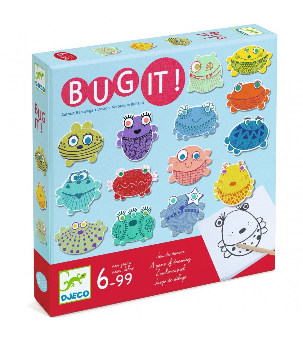 Joc de societate Bug it, Djeco - Jocuri de masă