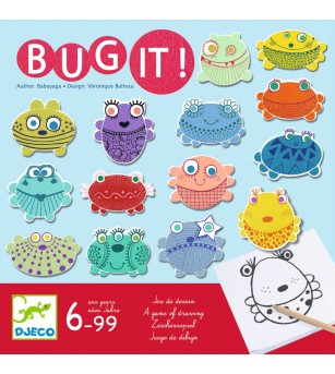 Joc de societate Bug it, Djeco - Jocuri de masă