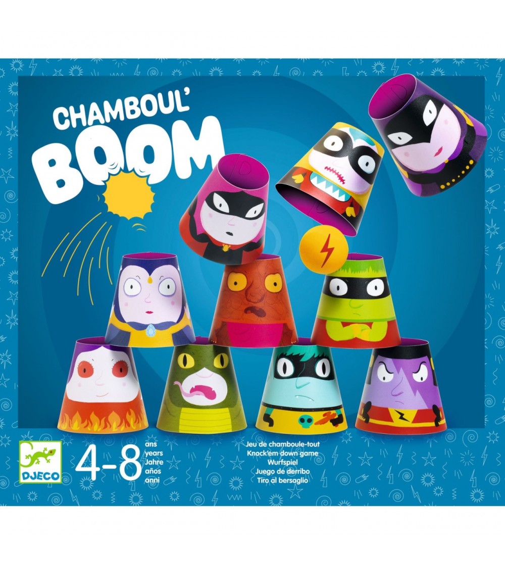 Joc de indemanare Chamboul Boom, Djeco - Jocuri de îndemânare