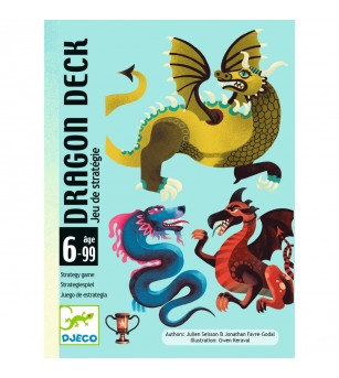 Joc de carti Puterea dragonului, Djeco - Jocuri de masă