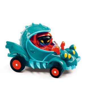 Masina de curse Funny Beast Colectia Crazy Motors, Djeco - Vehicule de jucărie