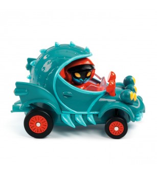 Masina de curse Funny Beast Colectia Crazy Motors, Djeco - Vehicule de jucărie