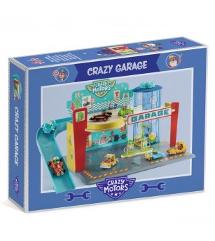 Garaj pentru masinile Crazy Motors, Djeco - Jocuri de rol