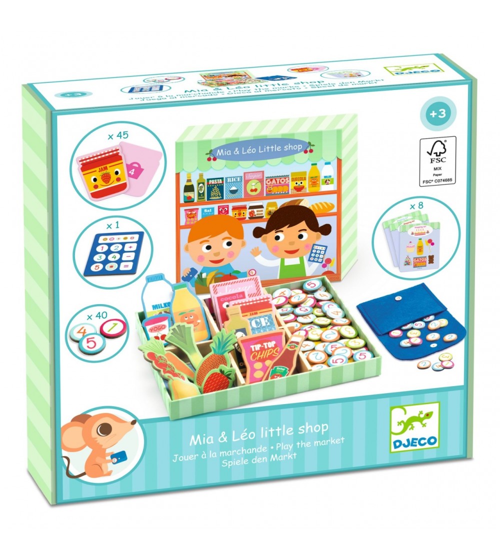Joc de rol Micul magazin, Djeco - Jocuri de rol