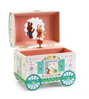 Cutie muzicala Enchanted Caravan, Djeco - Instrumente muzicale